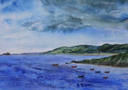  Vers Port Racine 76 x 56